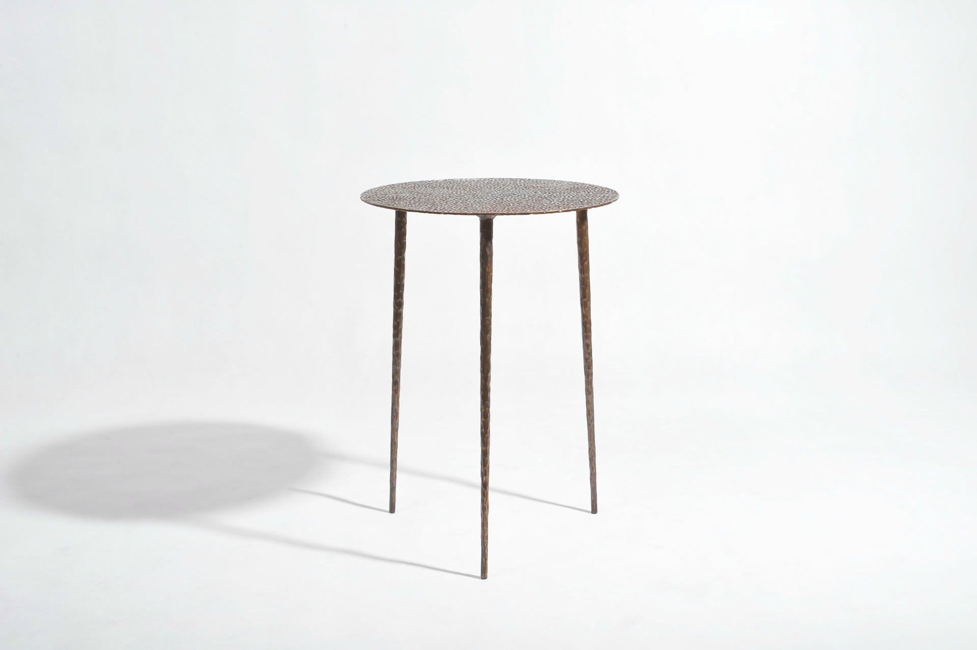 Brass Side Table Signed by Lukasz Friedrich 6