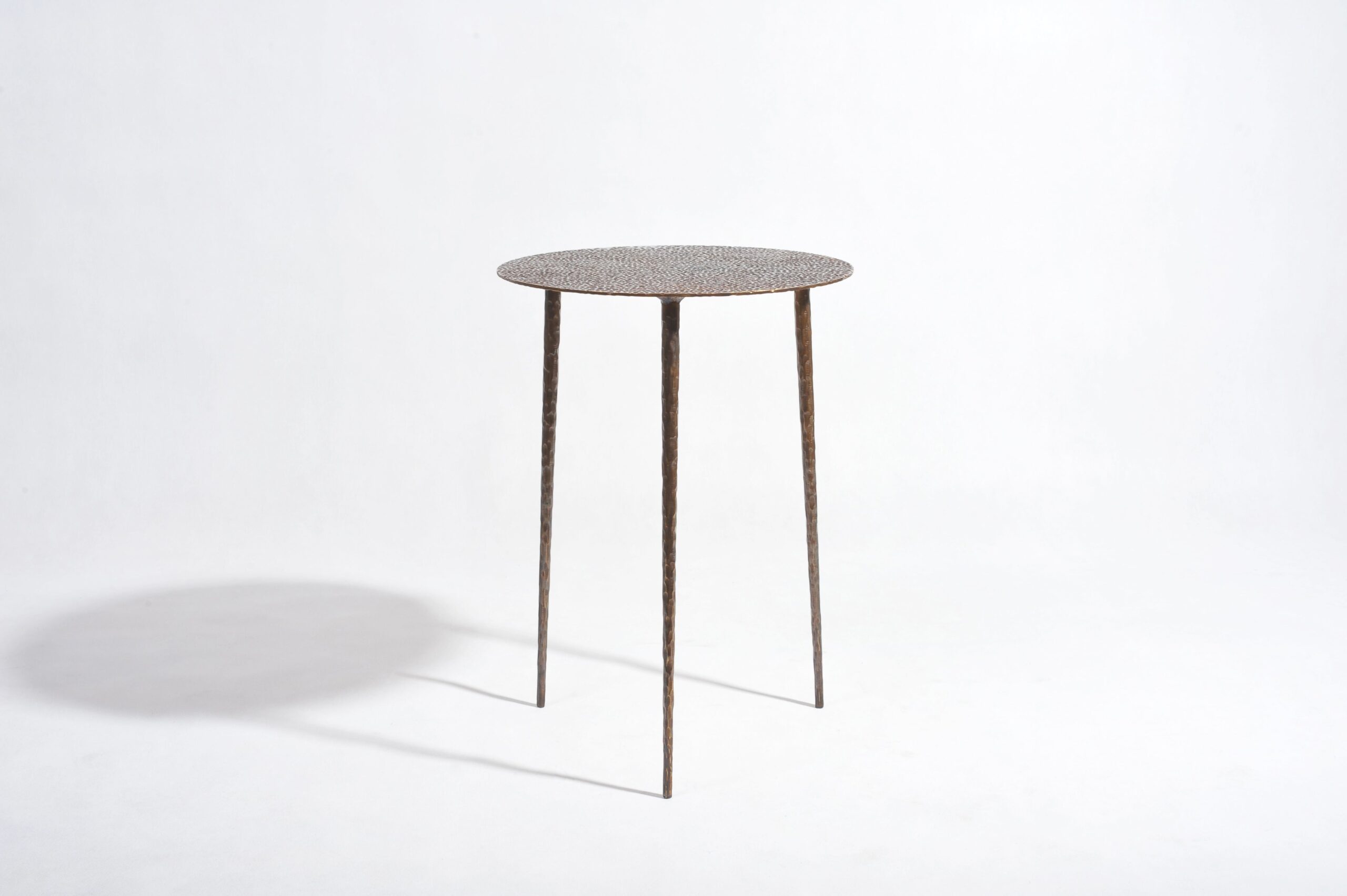 Brass Side Table Signed by Lukasz Friedrich 6