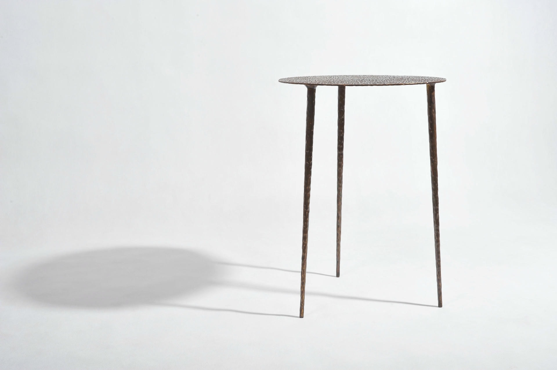 Brass Side Table Signed by Lukasz Friedrich 7