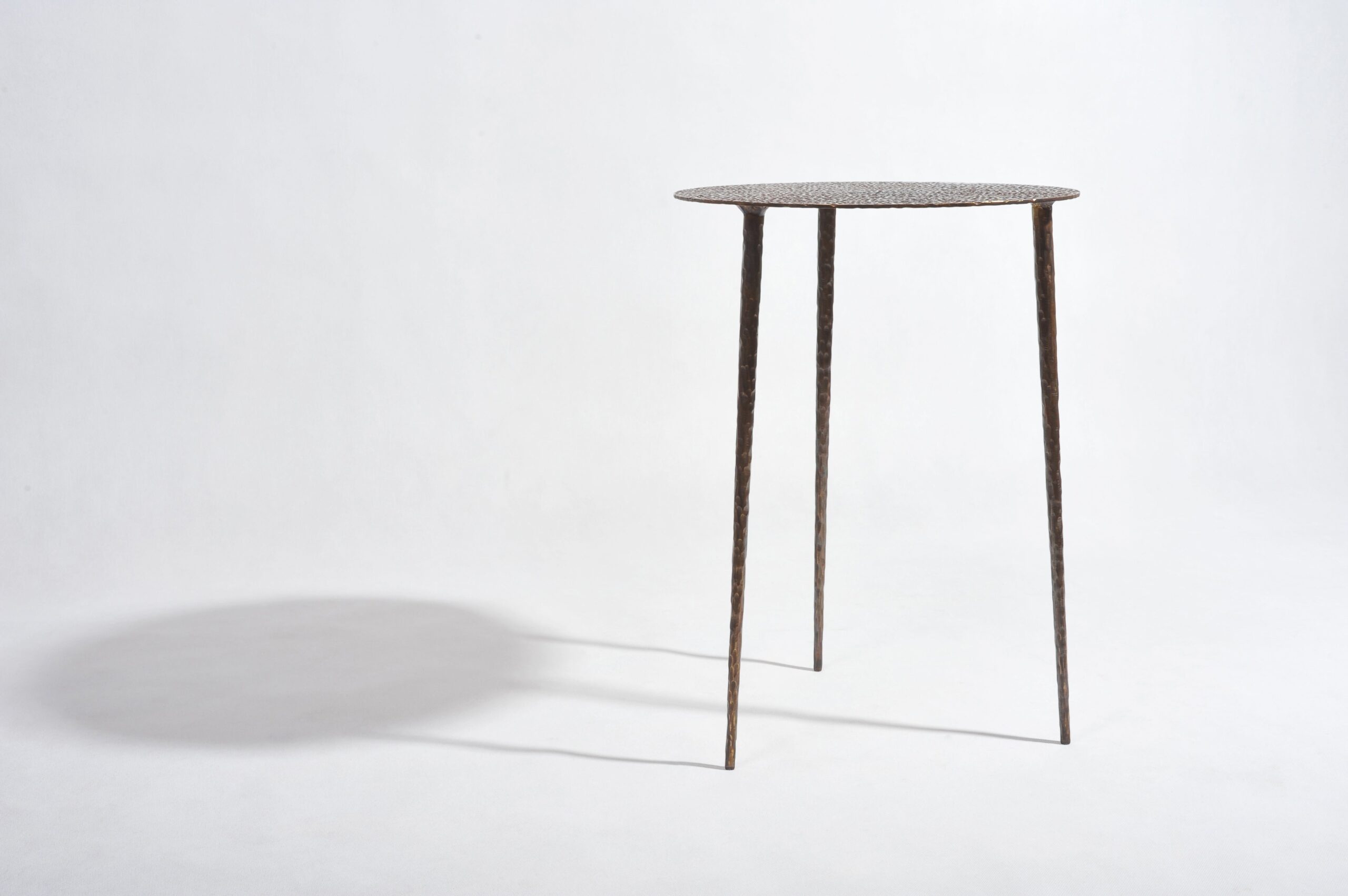 Brass Side Table Signed by Lukasz Friedrich 7