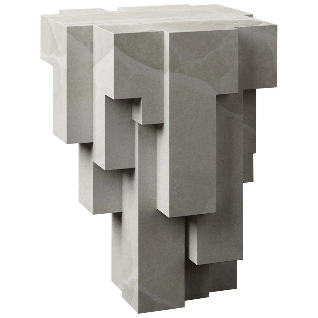Deseo No.3 Sculpted Stool by Pietro Franceschini