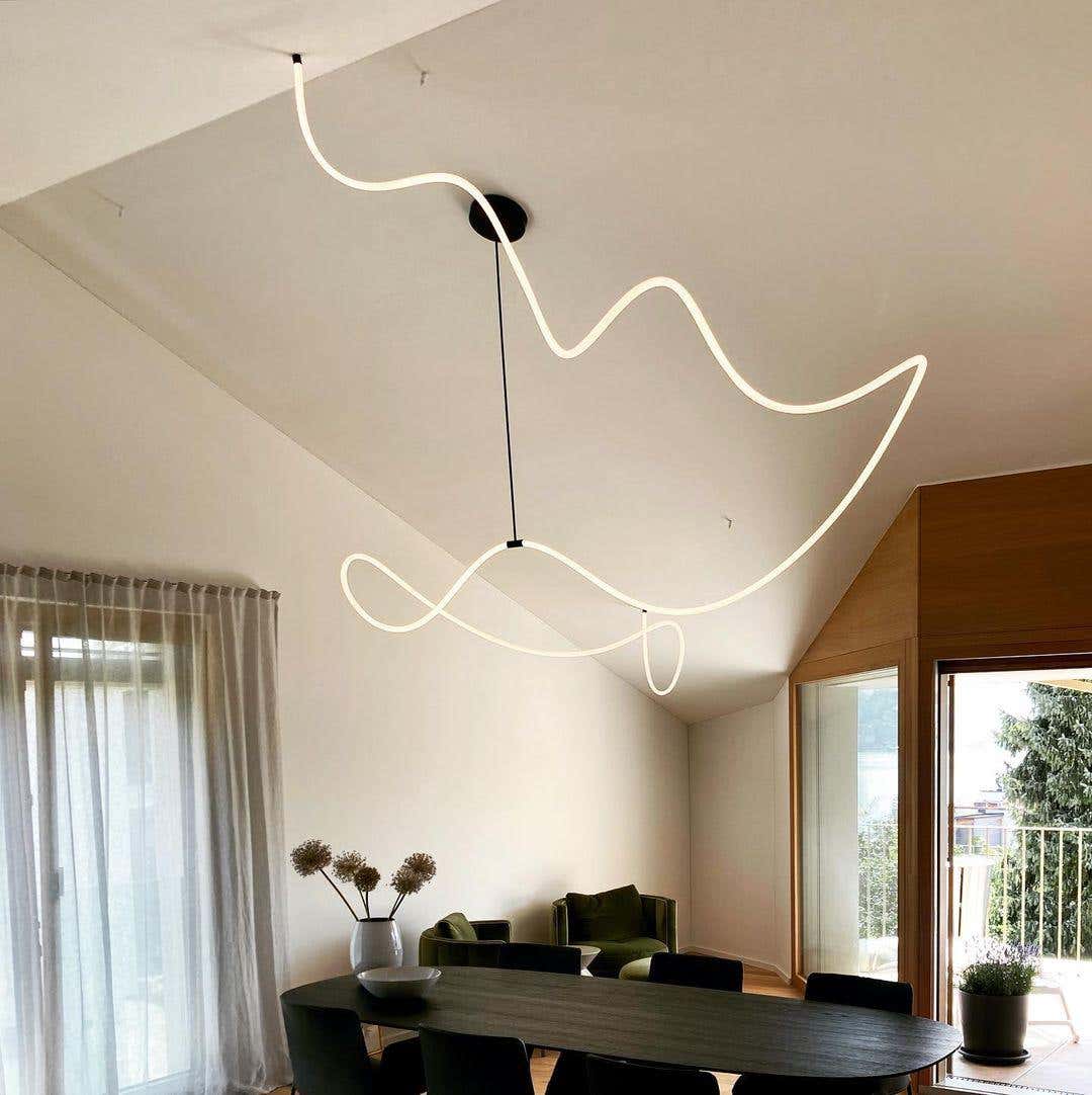 Fabric Flexible Light by Morghen Studio Galerie Philia