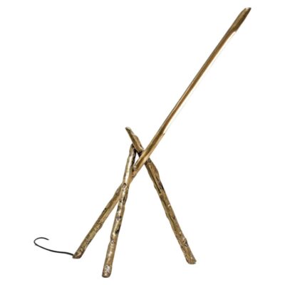 Prometeo Brass Table Lamp by Morghen Studio