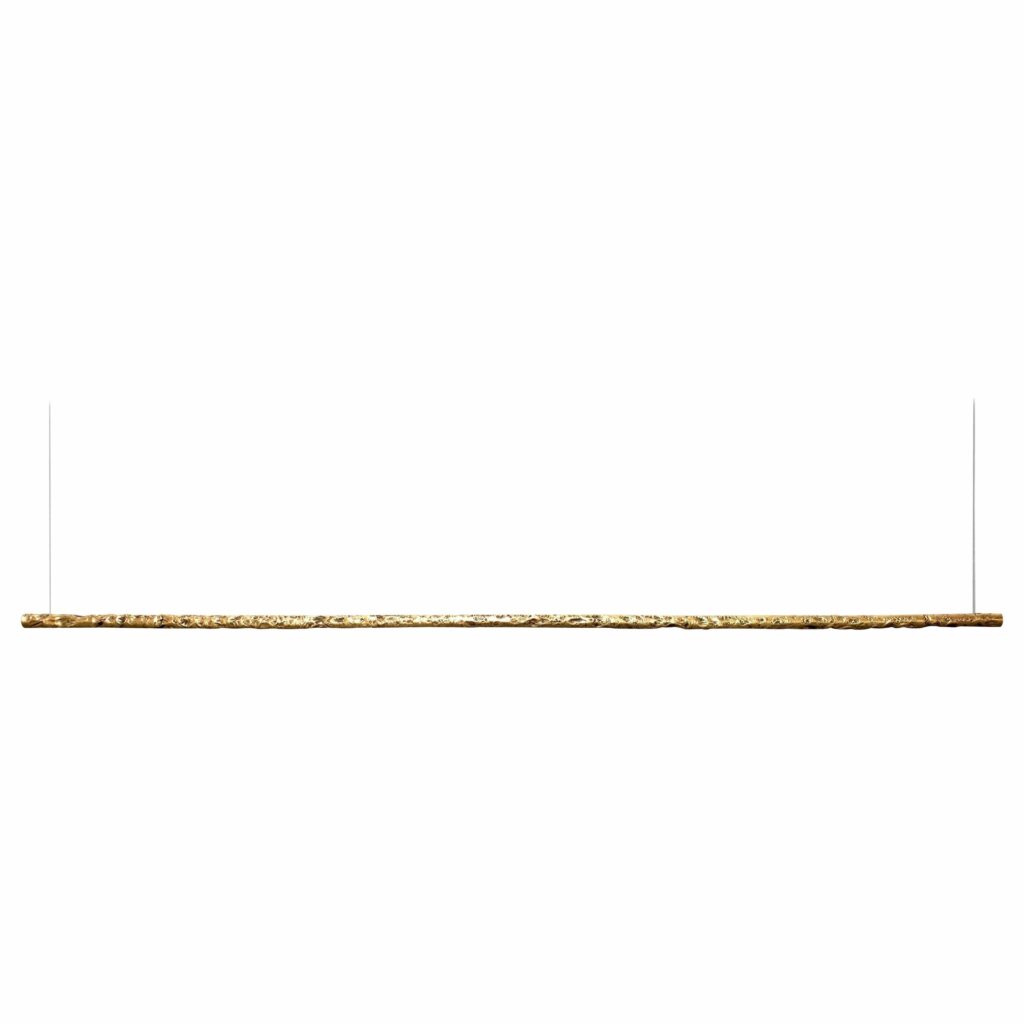 Sculptural Brass Light Pendant Howl by Morghen Studio 1