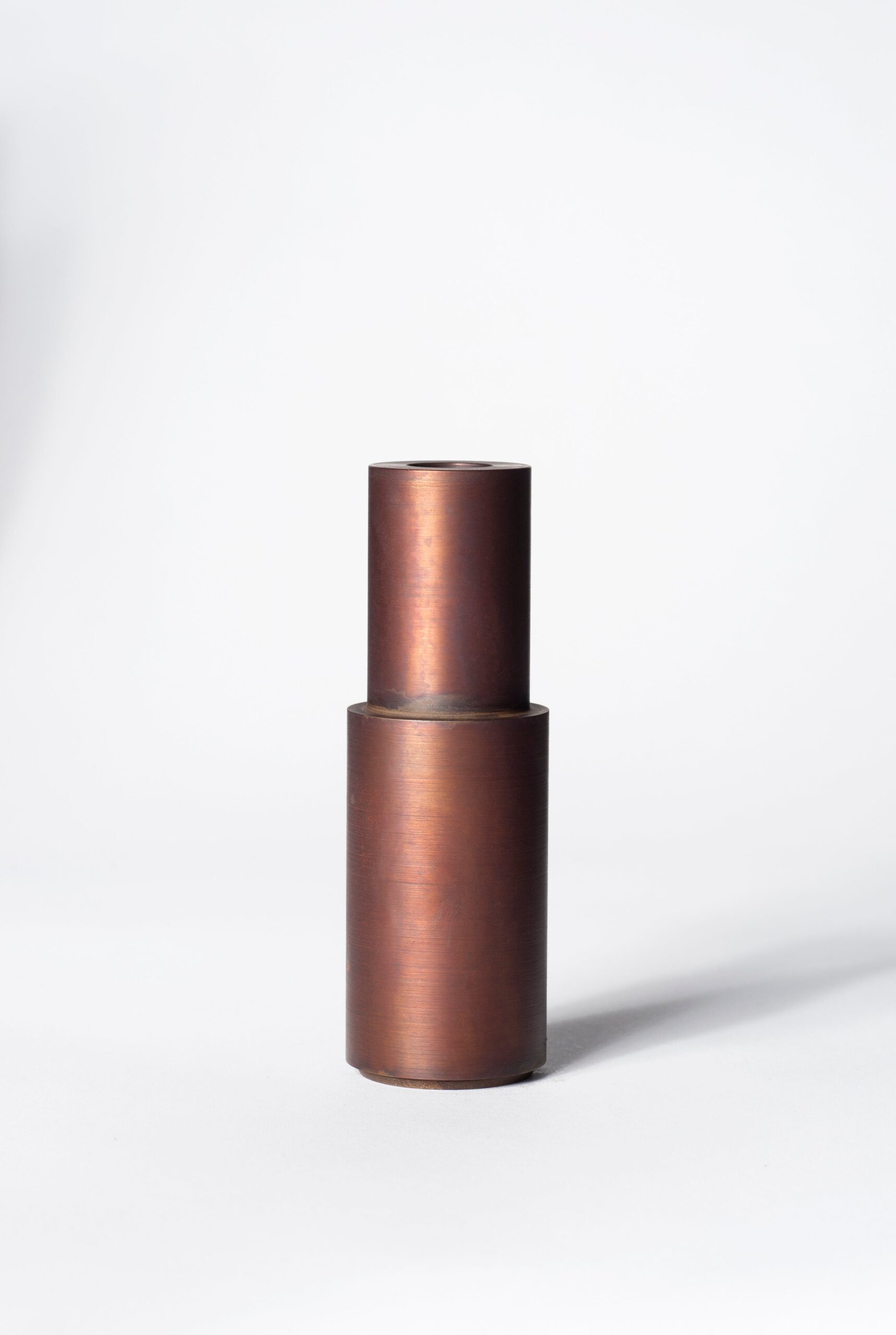 Set of 4 Brown Patina Steel Candlestick by Lukasz Friedrich 11