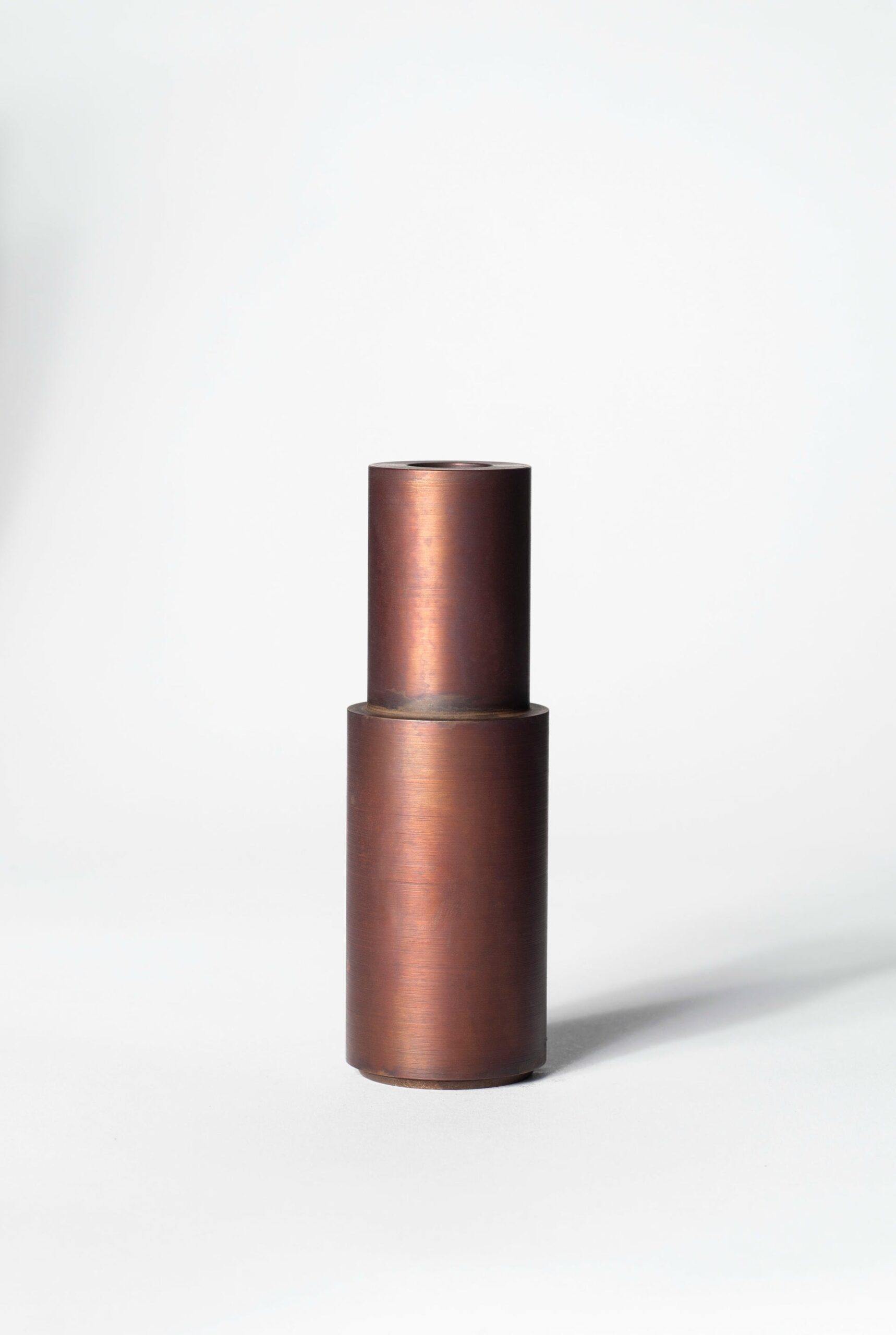 Set of 4 Brown Patina Steel Candlestick by Lukasz Friedrich 11