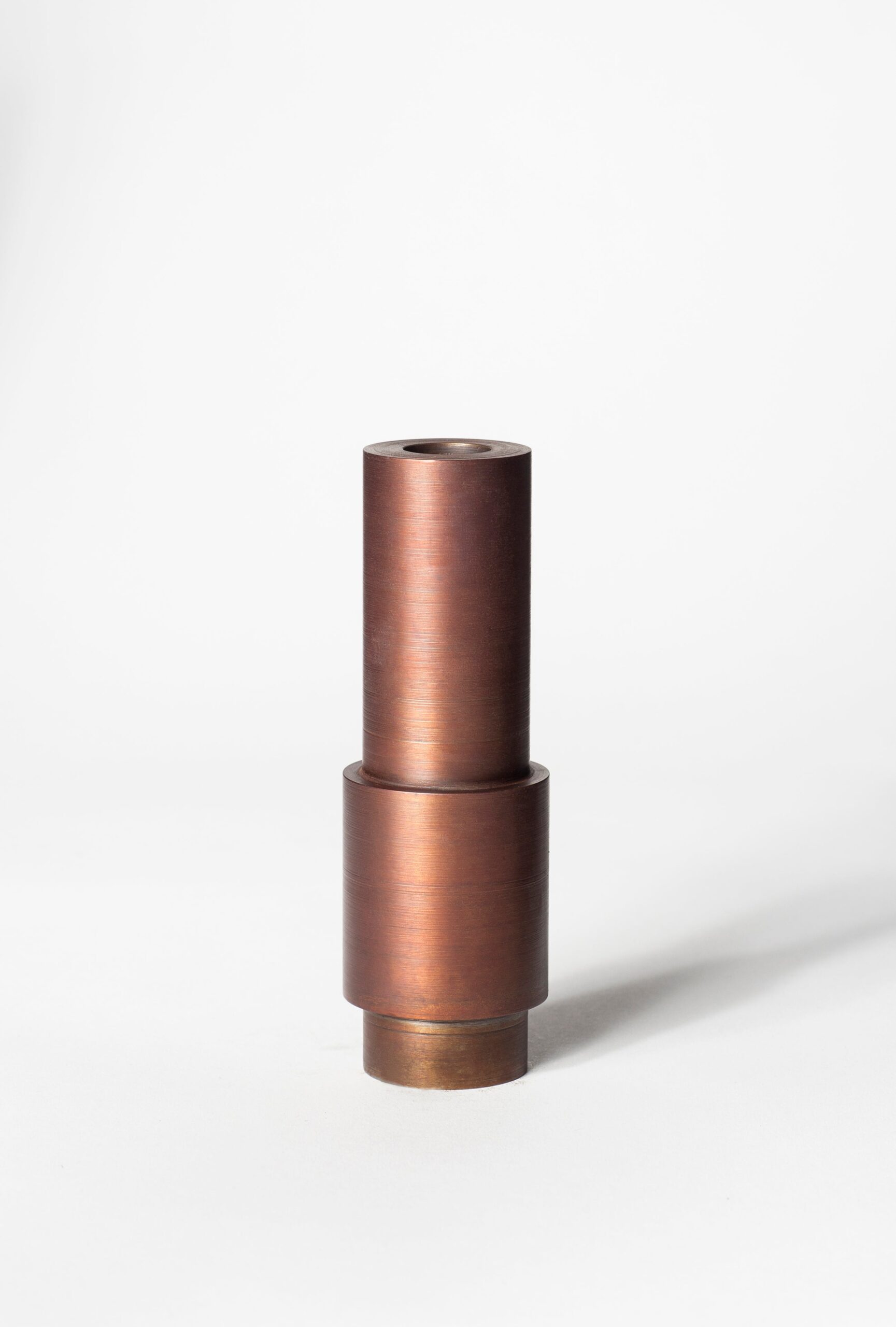 Set of 4 Brown Patina Steel Candlestick by Lukasz Friedrich 13