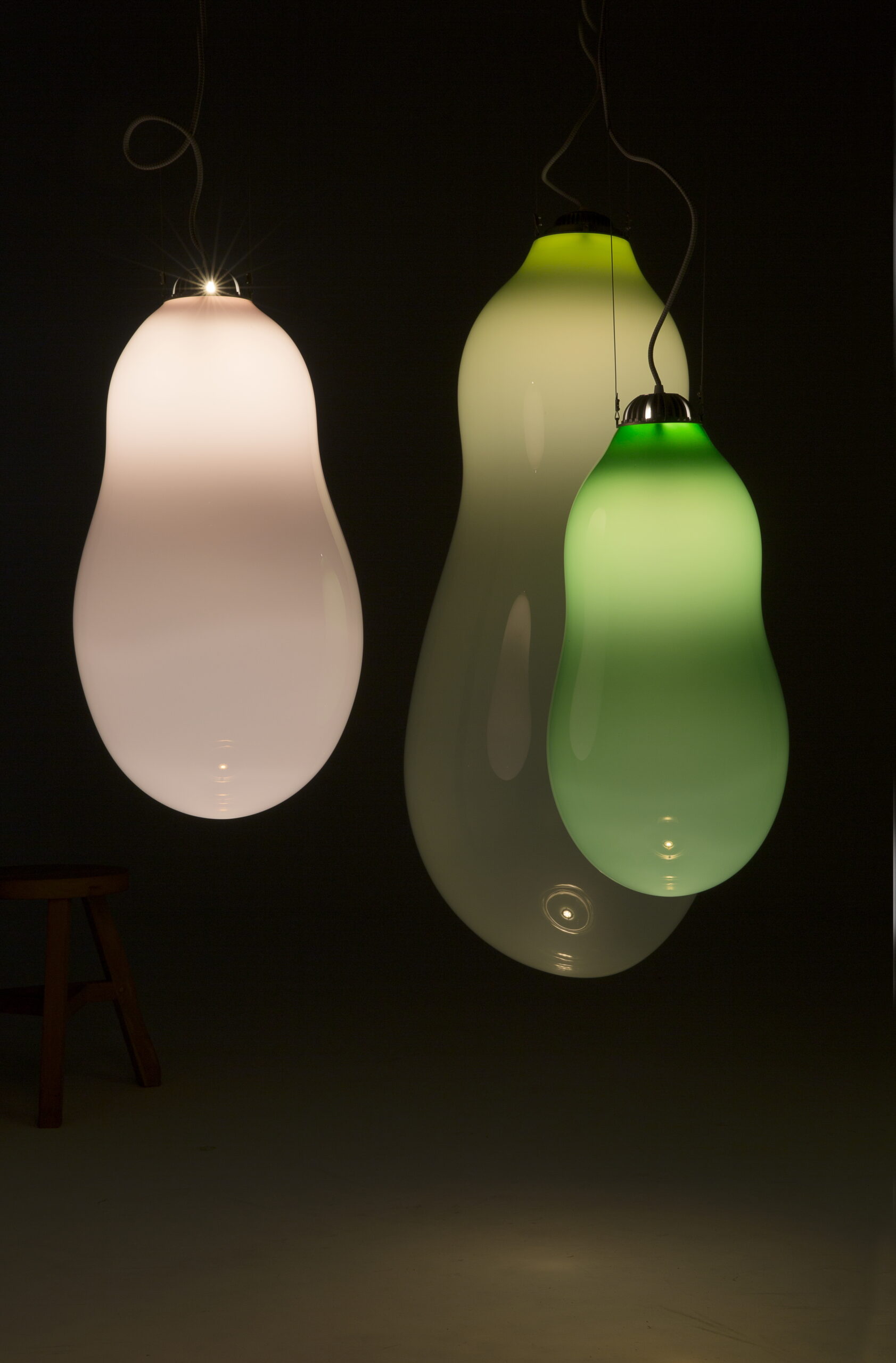 Set of Big Bubble Pendant Light by Alex de Witte (6)