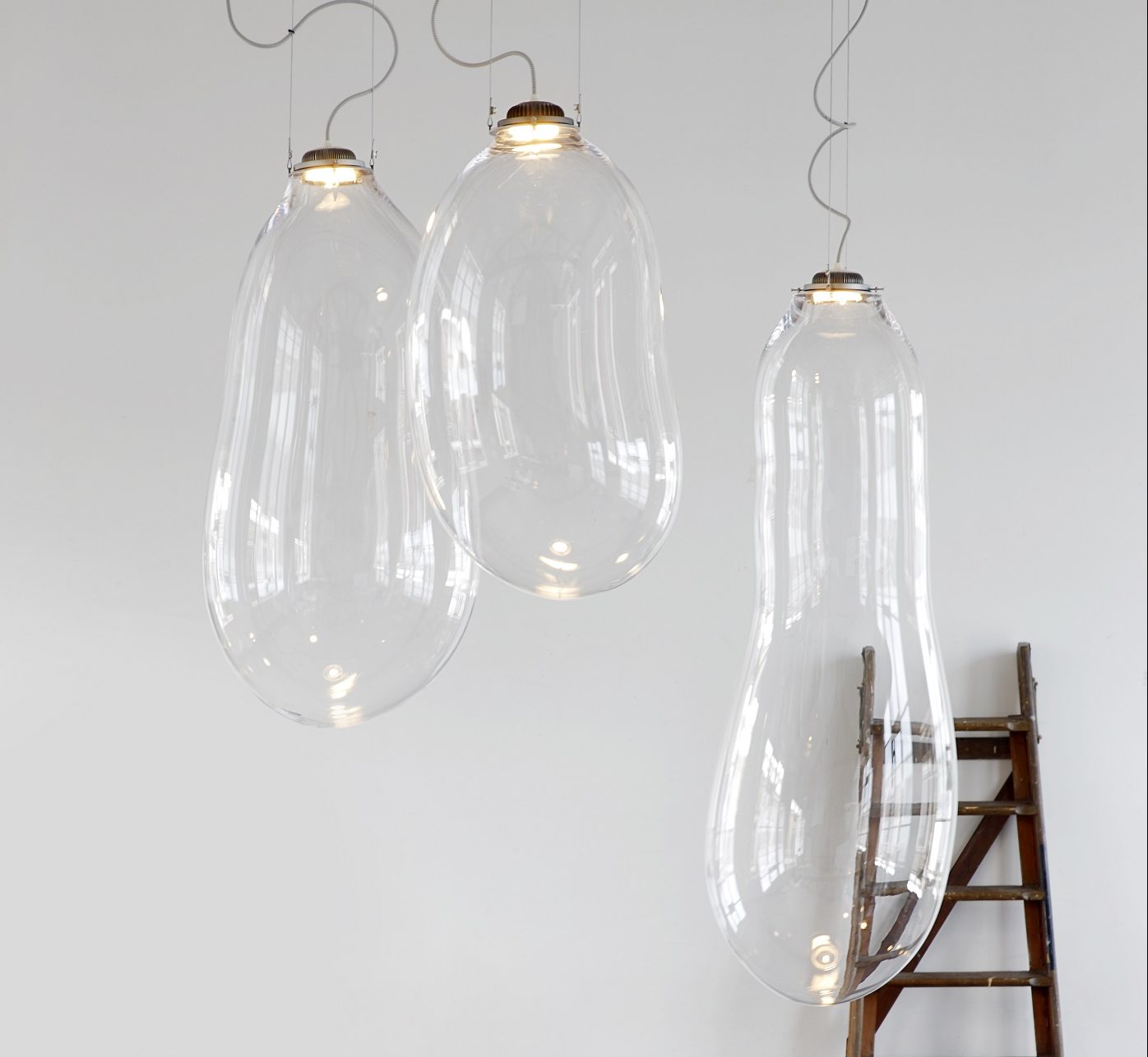 Set of Big Bubble Pendant Light by Alex de Witte (8)
