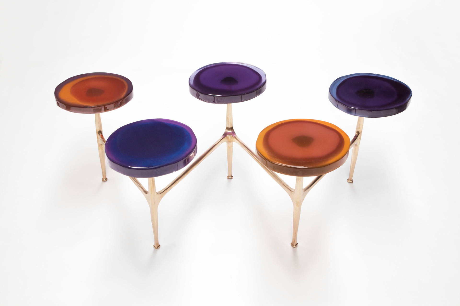 5 Tops Agatha Coffee Table by Draga & Aurel 2