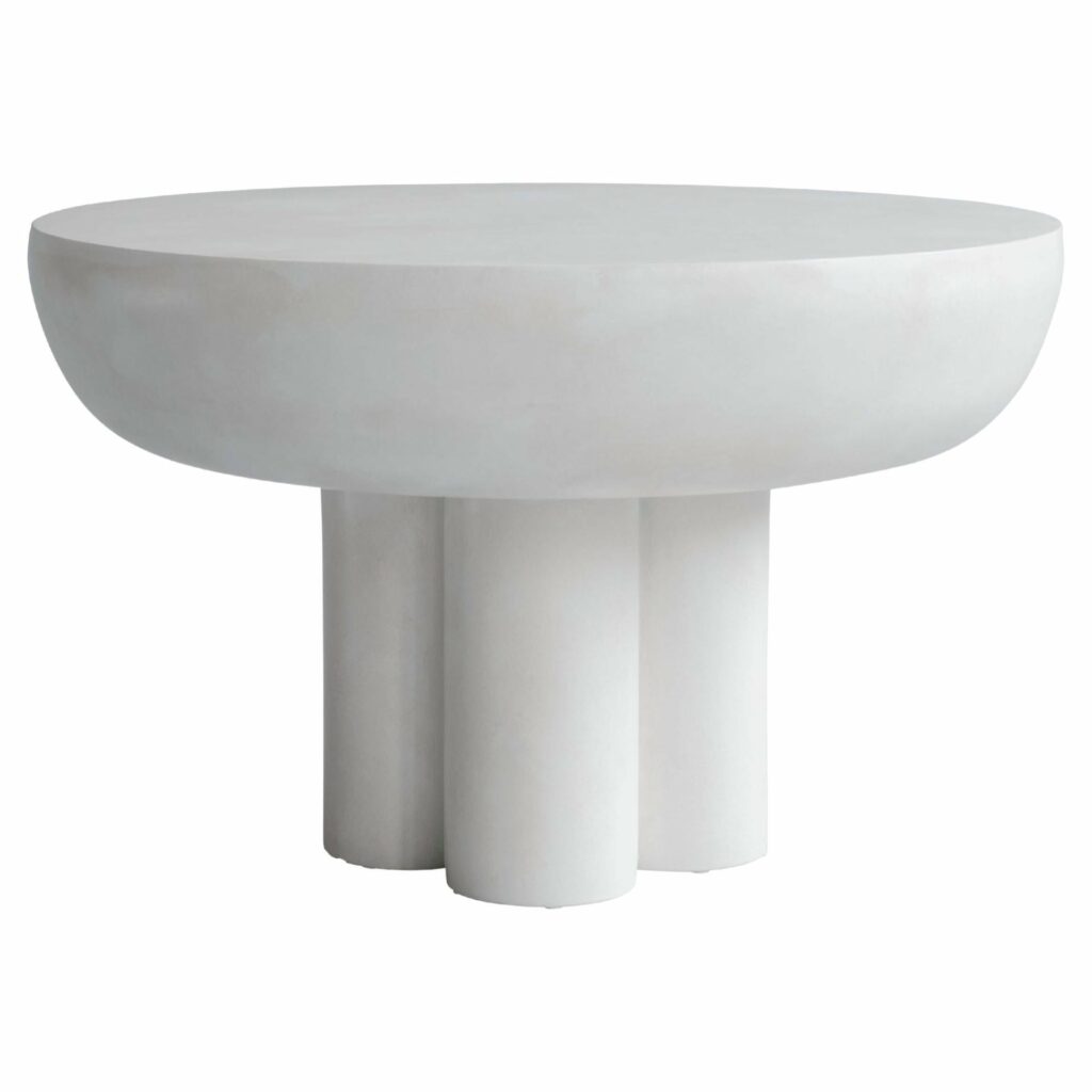 Bone White Crown Table Low by 101 Copenhagen 1