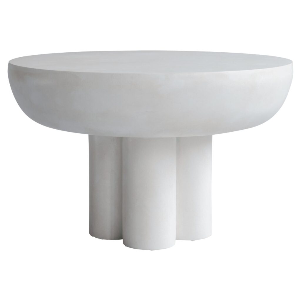 Bone White Crown Table Low by 101 Copenhagen 1
