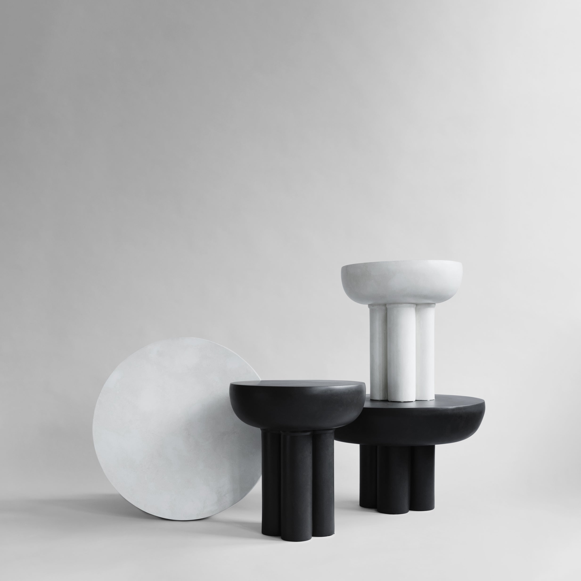 Bone White Crown Table Low by 101 Copenhagen 3