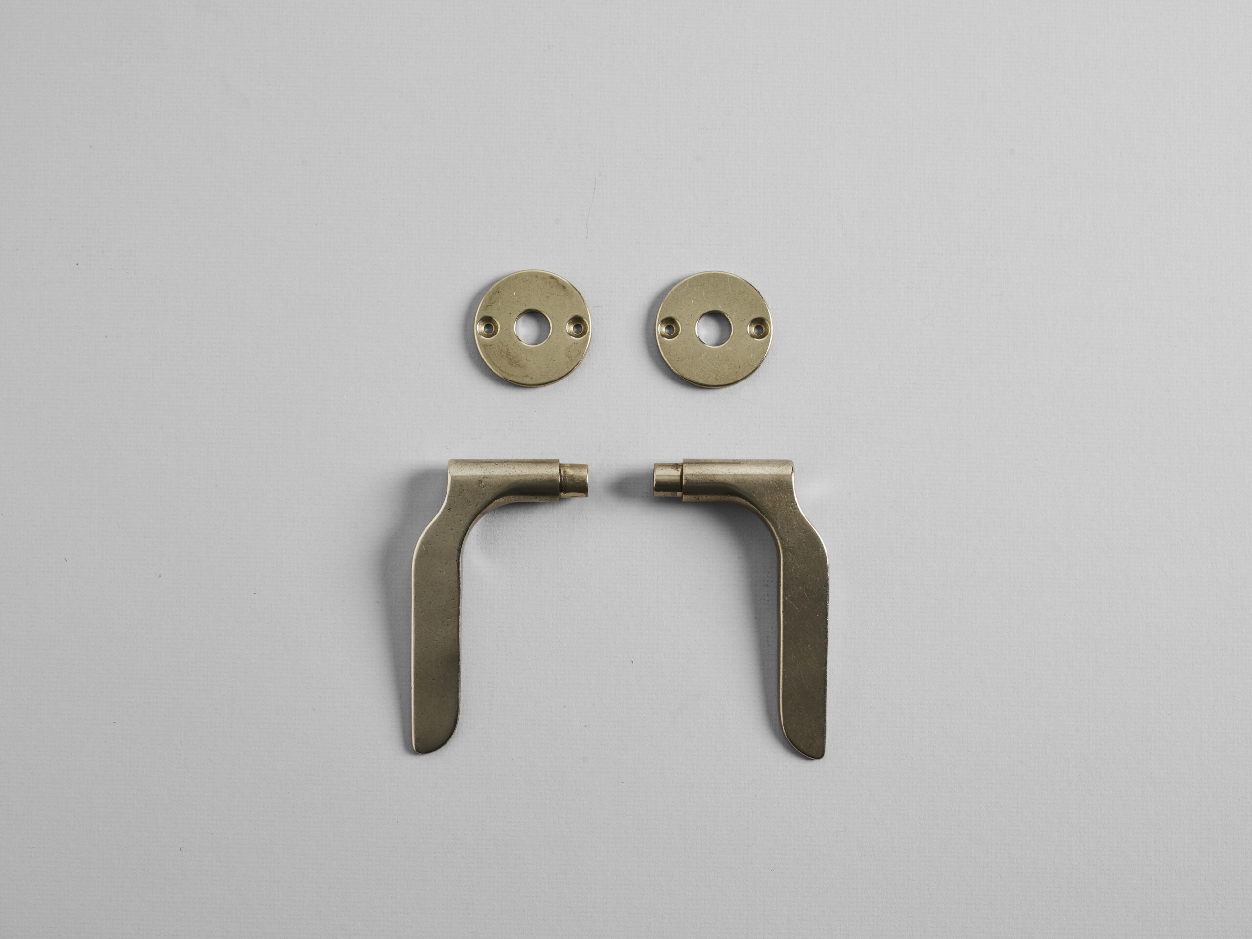 Brass Palais Door Handle by Henry Wilson 5