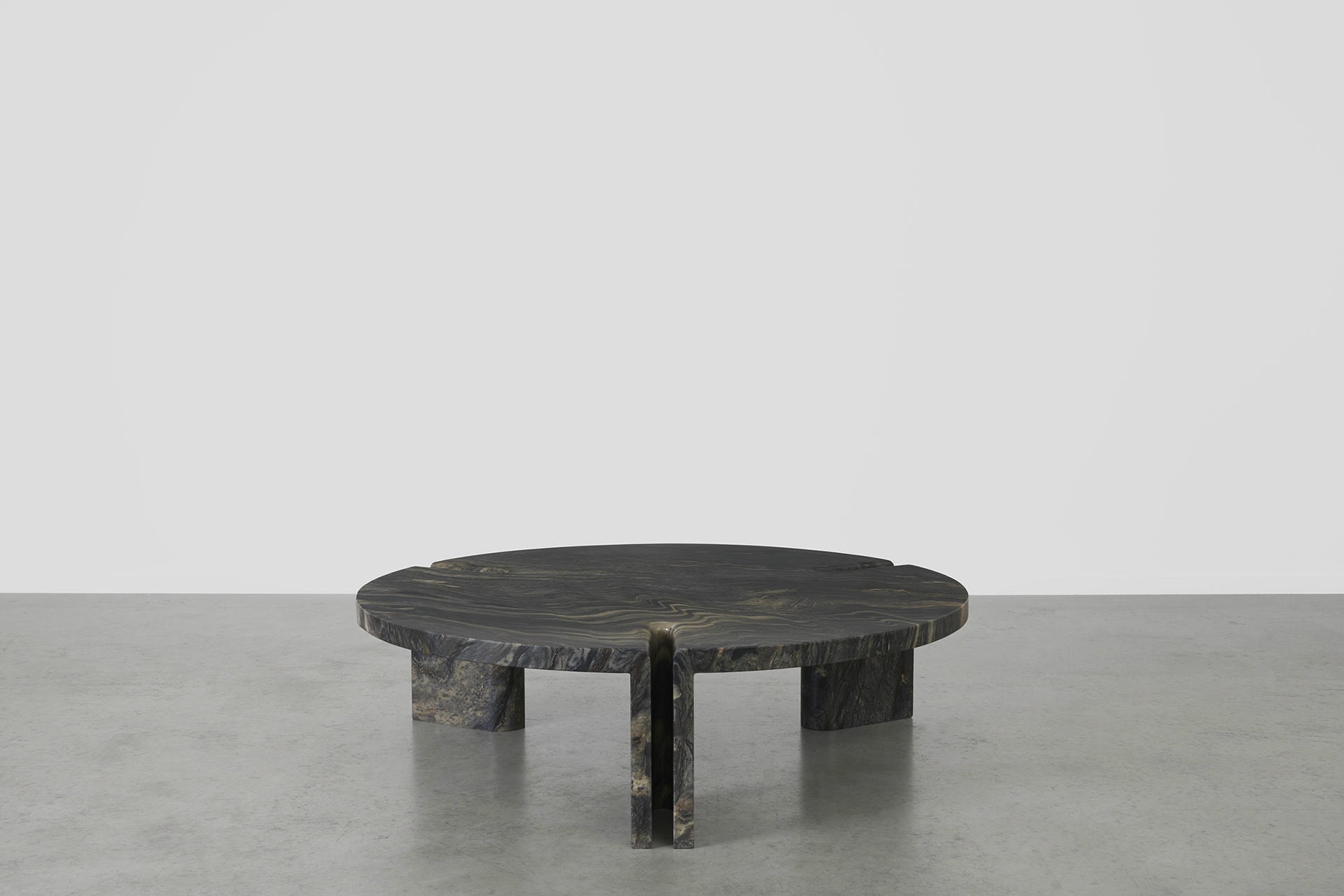 Brazilian Quartzite Round Table 1_2 Coffee Table by Agglomerati 8