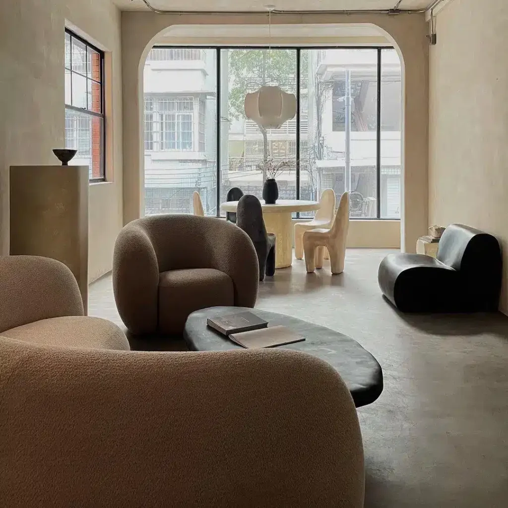 Circular Lounge Chair by Karstudio 8 1