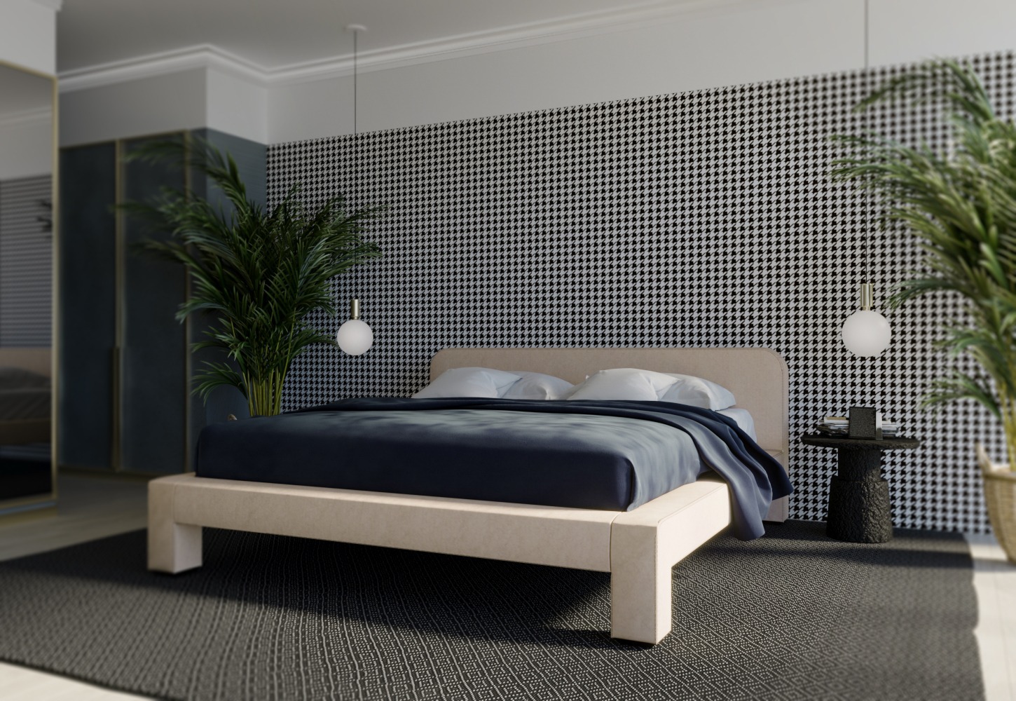 Contemporary Bed by Faina (1)