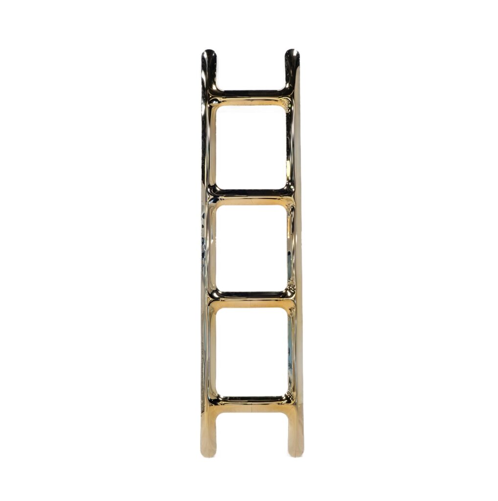 Flamed Gold Drab Sculptural Hanger by Zieta 1