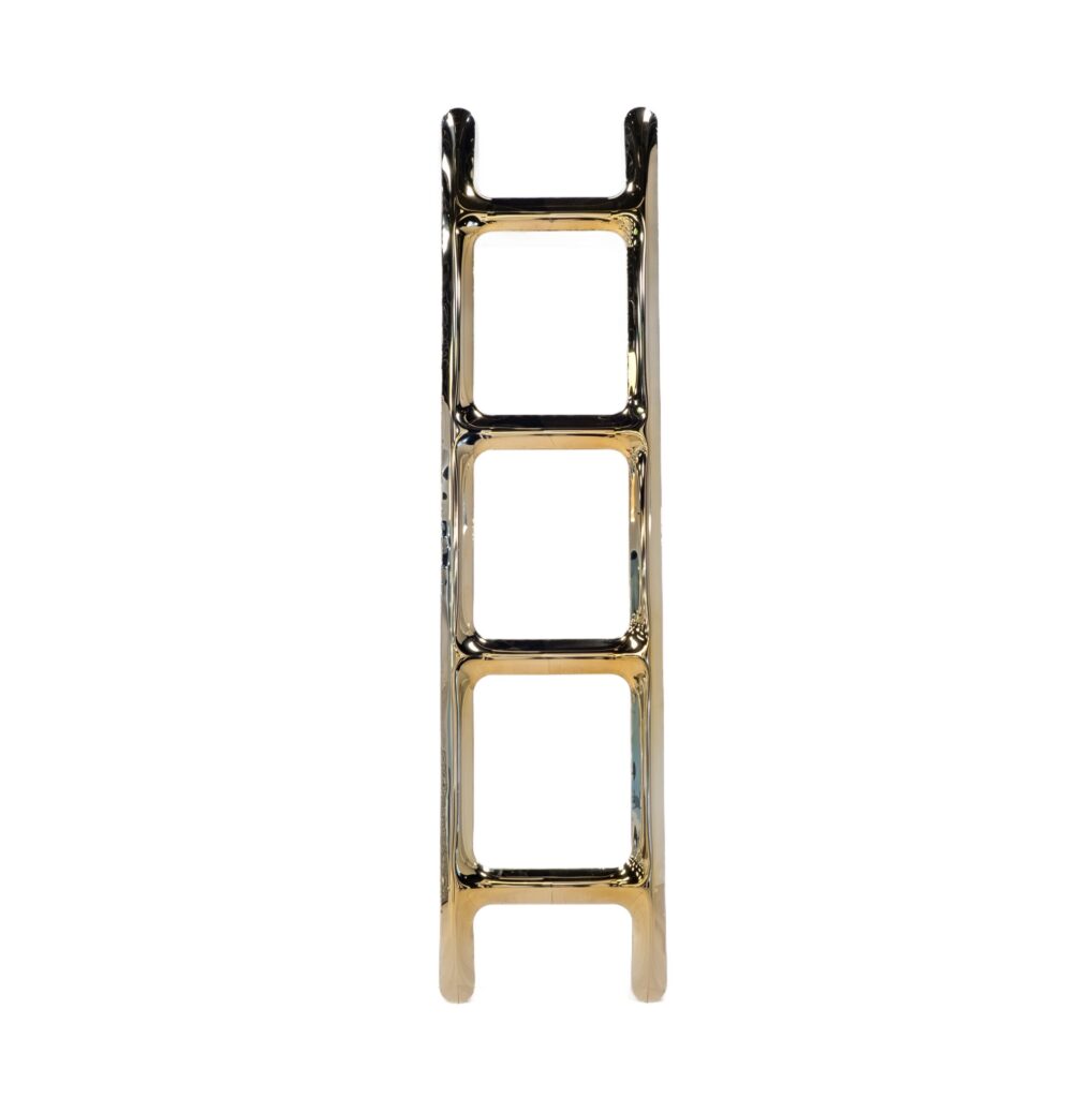 Flamed Gold Drab Sculptural Hanger by Zieta 1