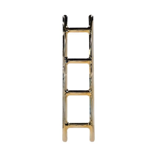 Flamed Gold Drab Sculptural Hanger by Zieta 1