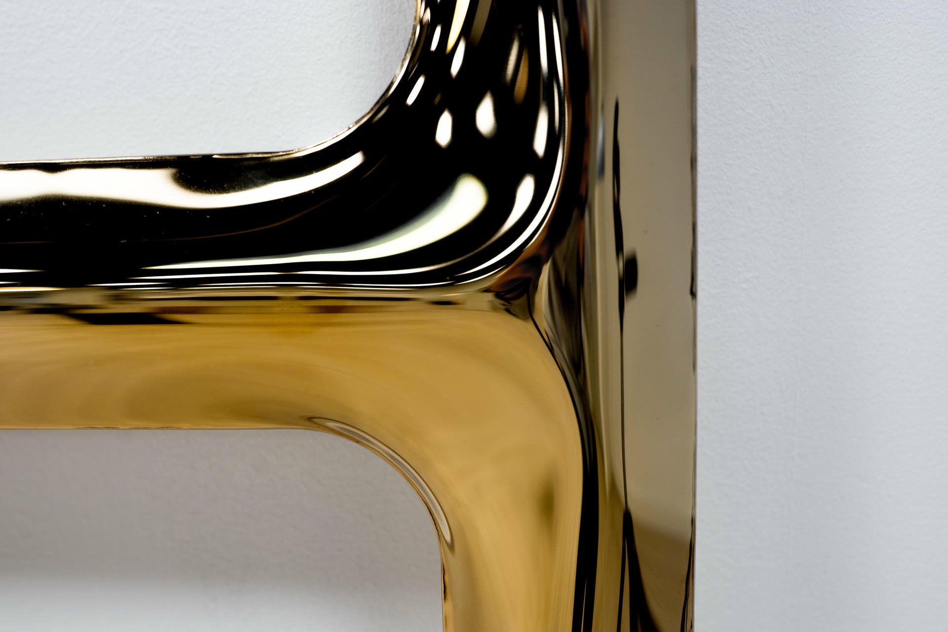 Flamed Gold Drab Sculptural Hanger by Zieta 3