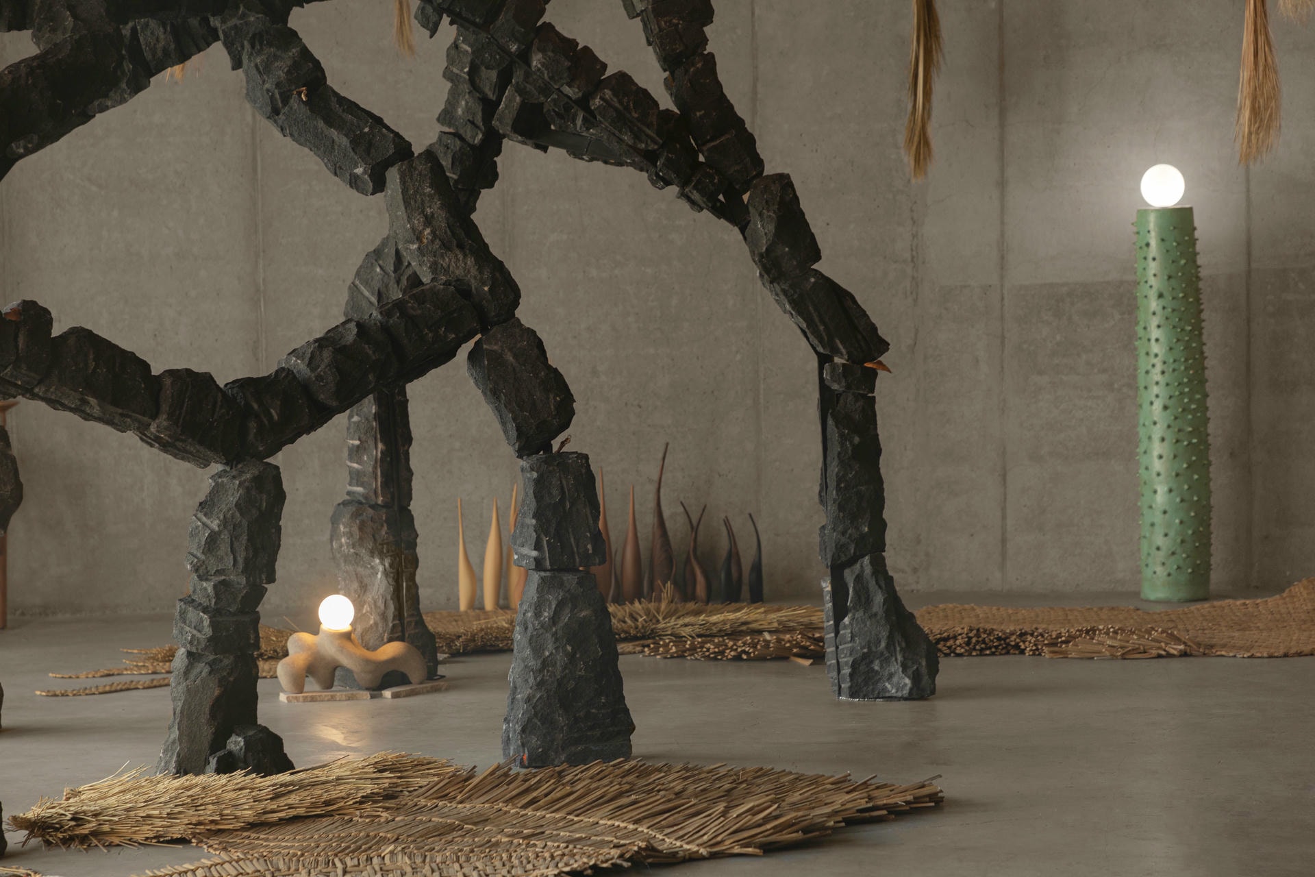 Green Ceiba Lamp by Chuch Estudio 7