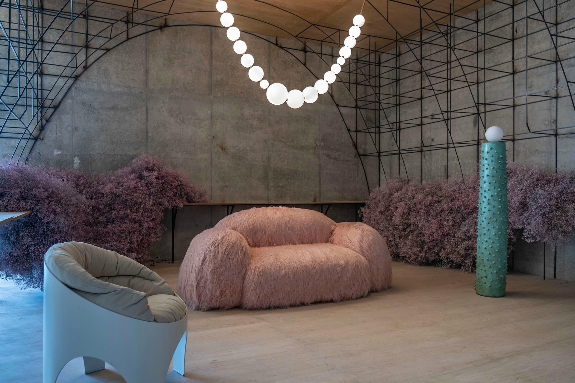 Green Ceiba Lamp by Chuch Estudio 8