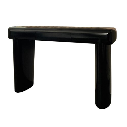 Organic Design, Black Working Desk in MDF Frame, with drawer by kar 1
