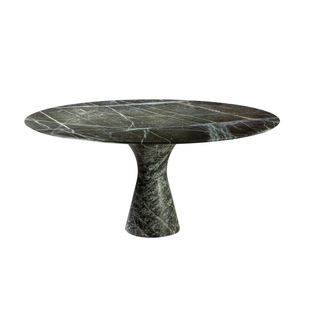 Picasso Green Refined Contemporary Marble Dining Table 18075 1