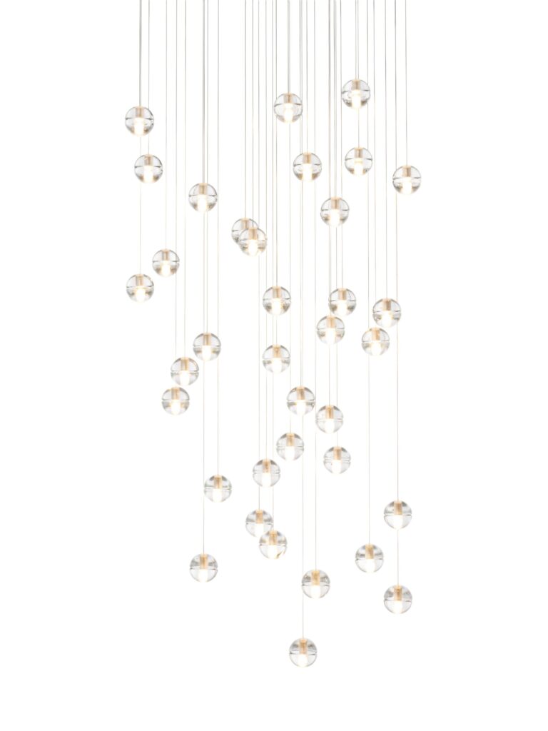 Rectangular 14.36 Chandelier Lamp by Bocci 1