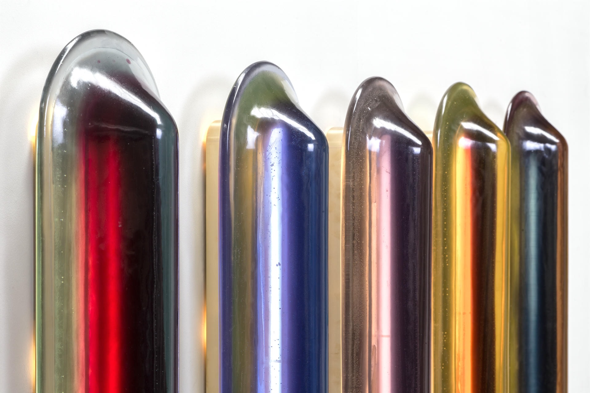 Red Joy Tall Wall Lamp by Draga & Aurel 10