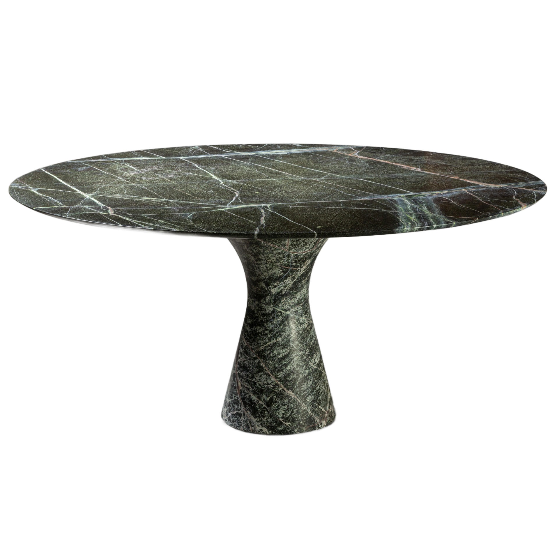 Refined Contemporary Marble 03 Picasso Green Marble Cake Stand 1