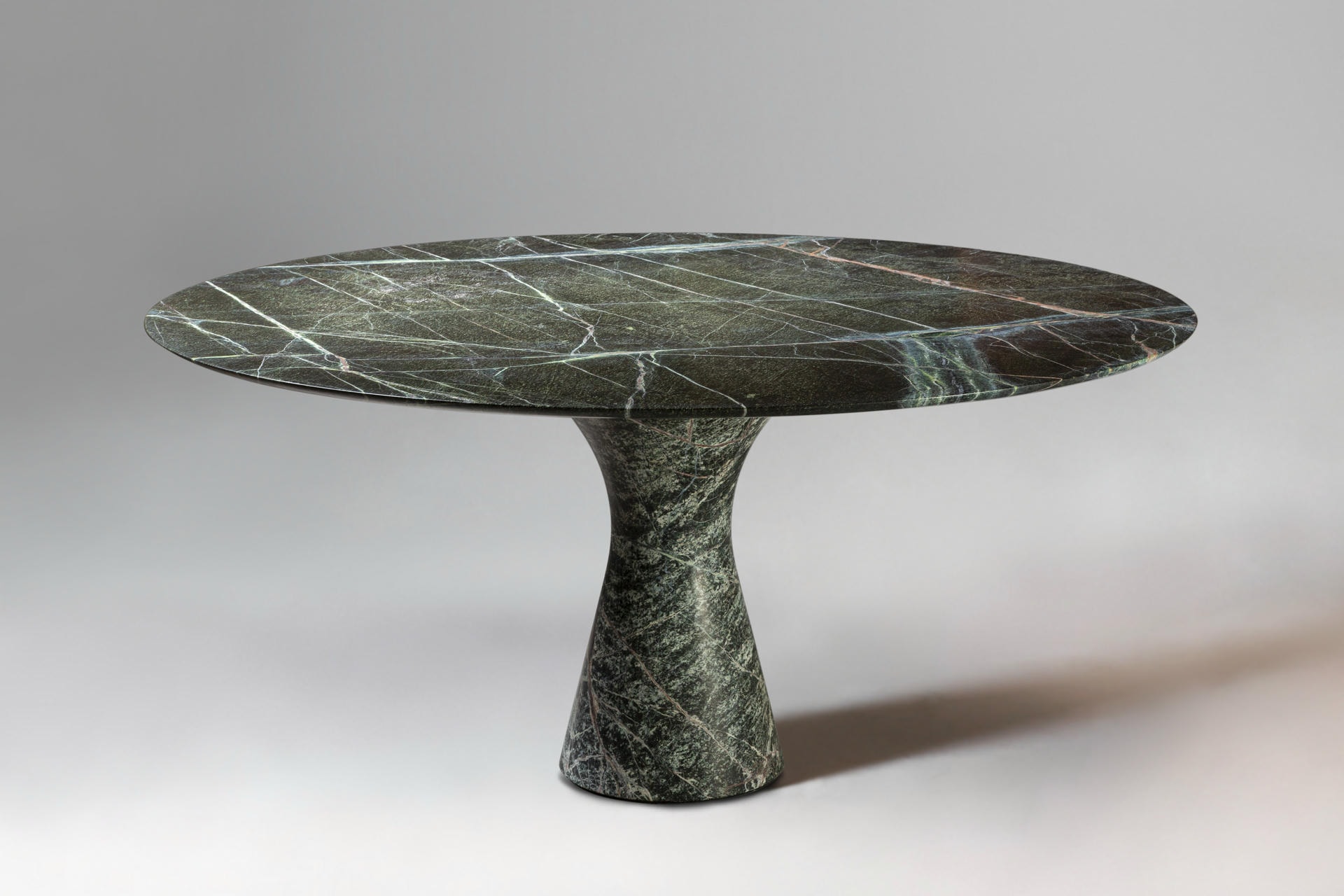 Refined Contemporary Marble 03 Picasso Green Marble Cake Stand 2