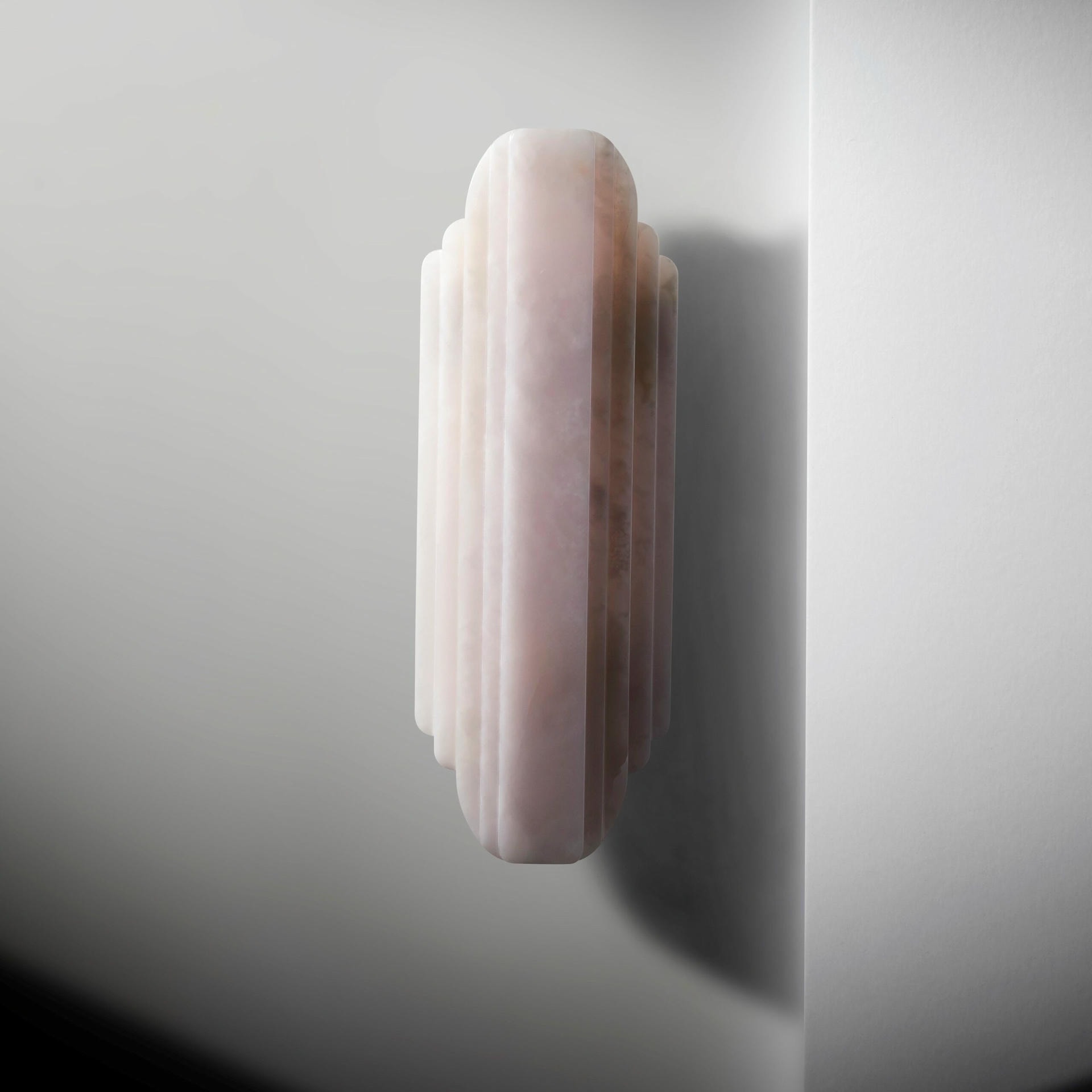 Set of 2 Walljewel White Onyx by Lisette Rützou 2