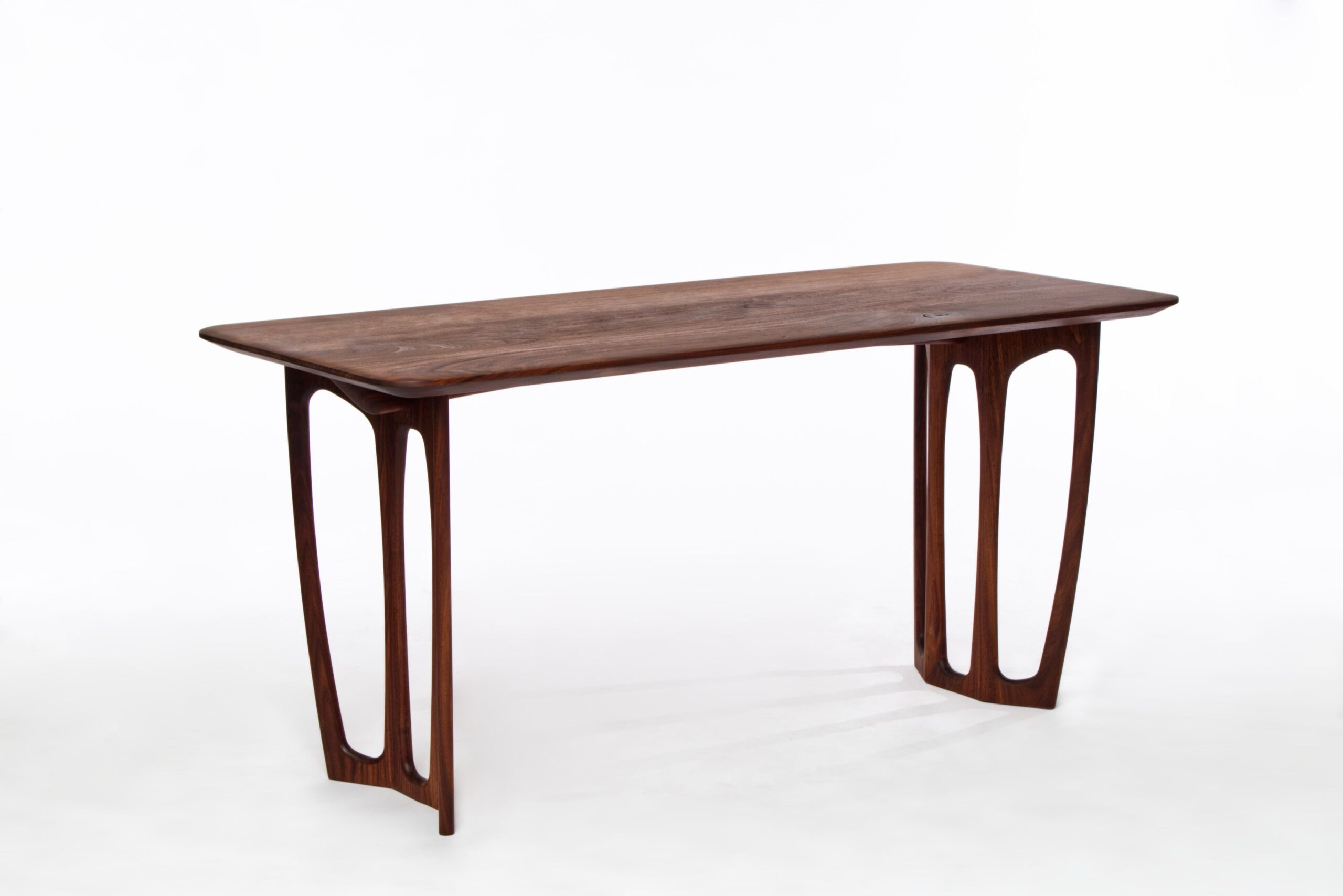 Solid Walnut Work Desk by Attune Design 2