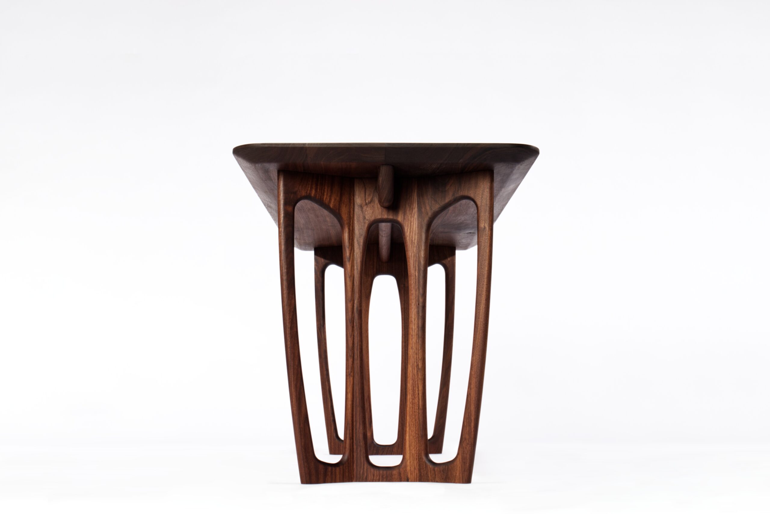 Solid Walnut Work Desk by Attune Design 4