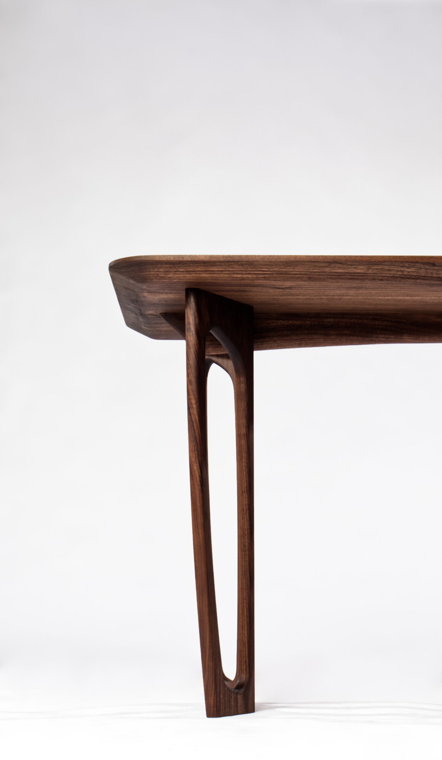 Solid Walnut Work Desk by Attune Design 6