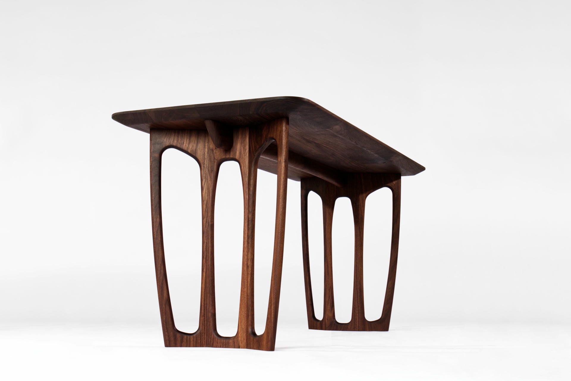 Solid Walnut Work Desk by Attune Design 7