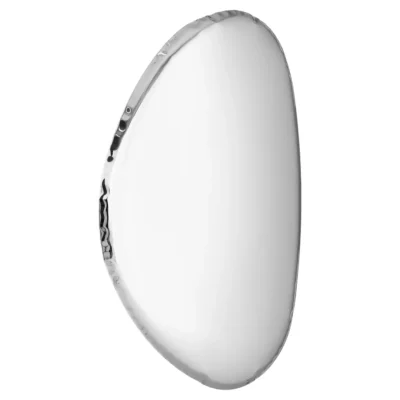 Stainless Steel Tafla O2 Wall Mirror by Zieta