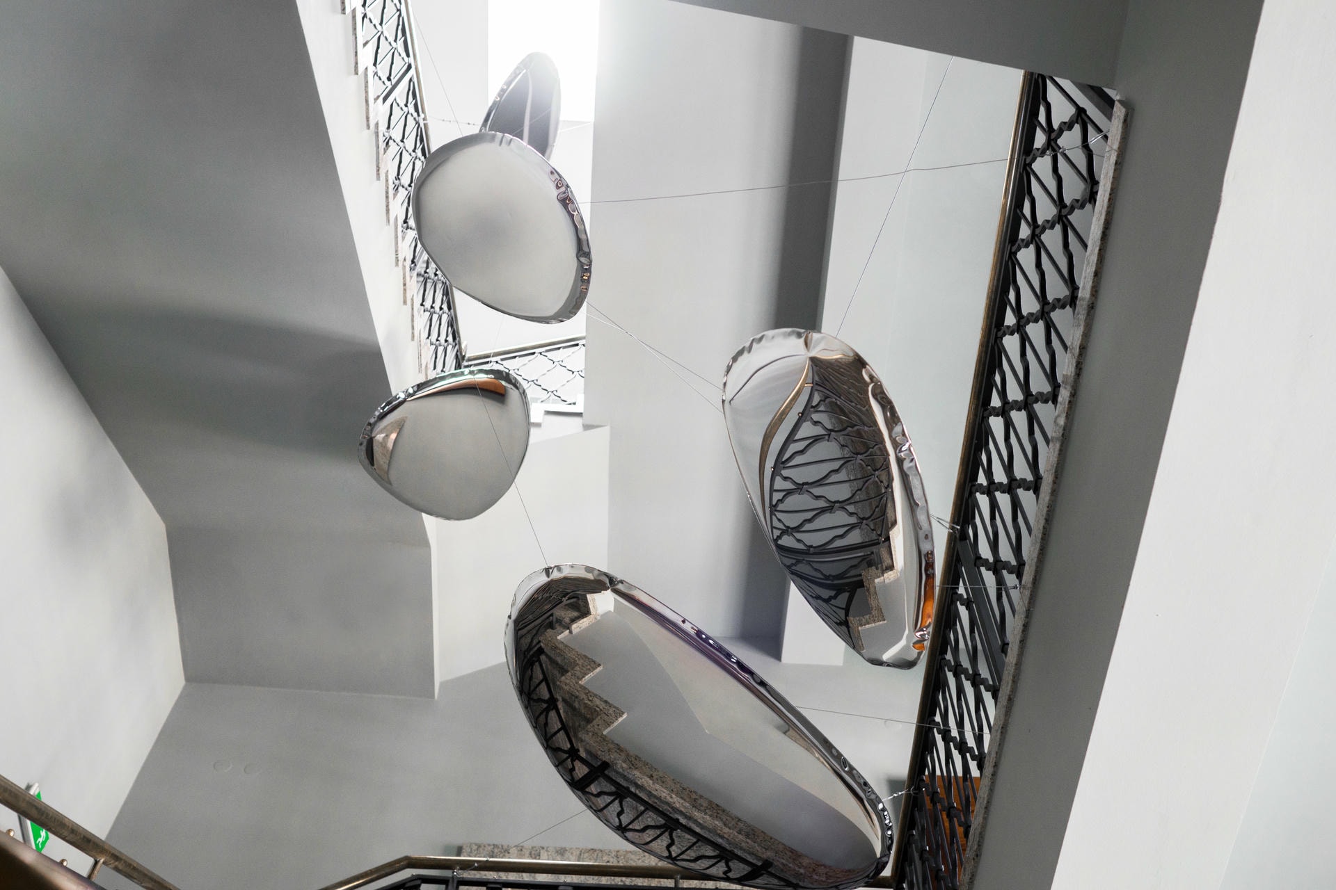 Stainless Steel Tafla O2 Wall Mirror by Zieta 13