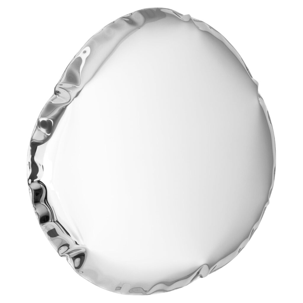 Stainless Steel Tafla O6 Wall Mirror by Zieta 1