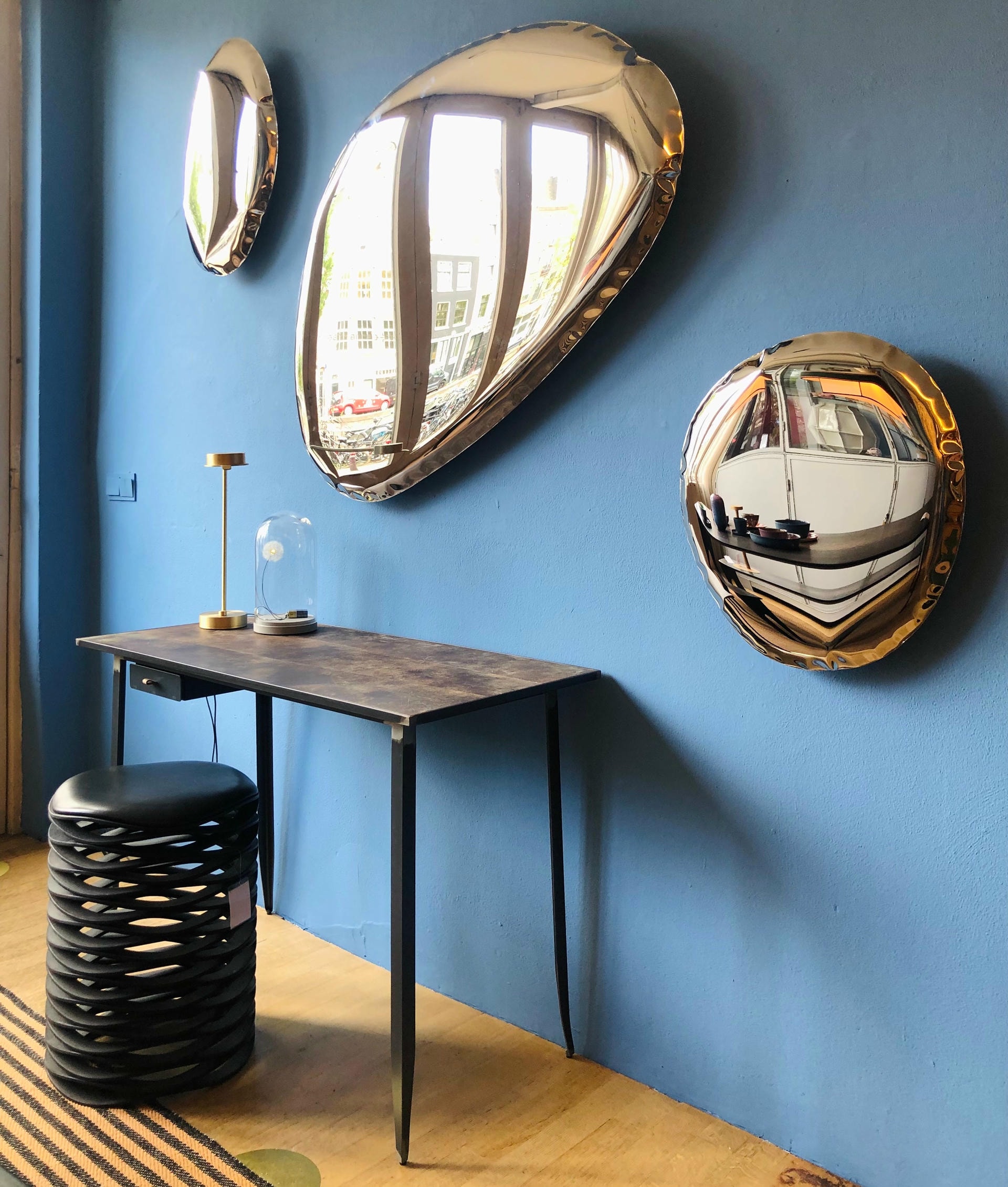 Stainless Steel Tafla O6 Wall Mirror by Zieta 8