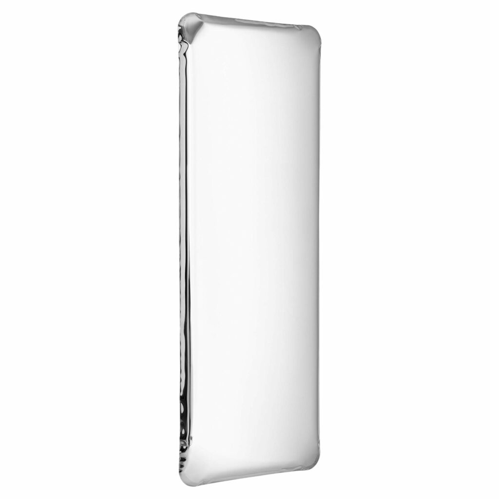 Stainless Steel Tafla Q1 Sculptural Wall Mirror by Zieta 1