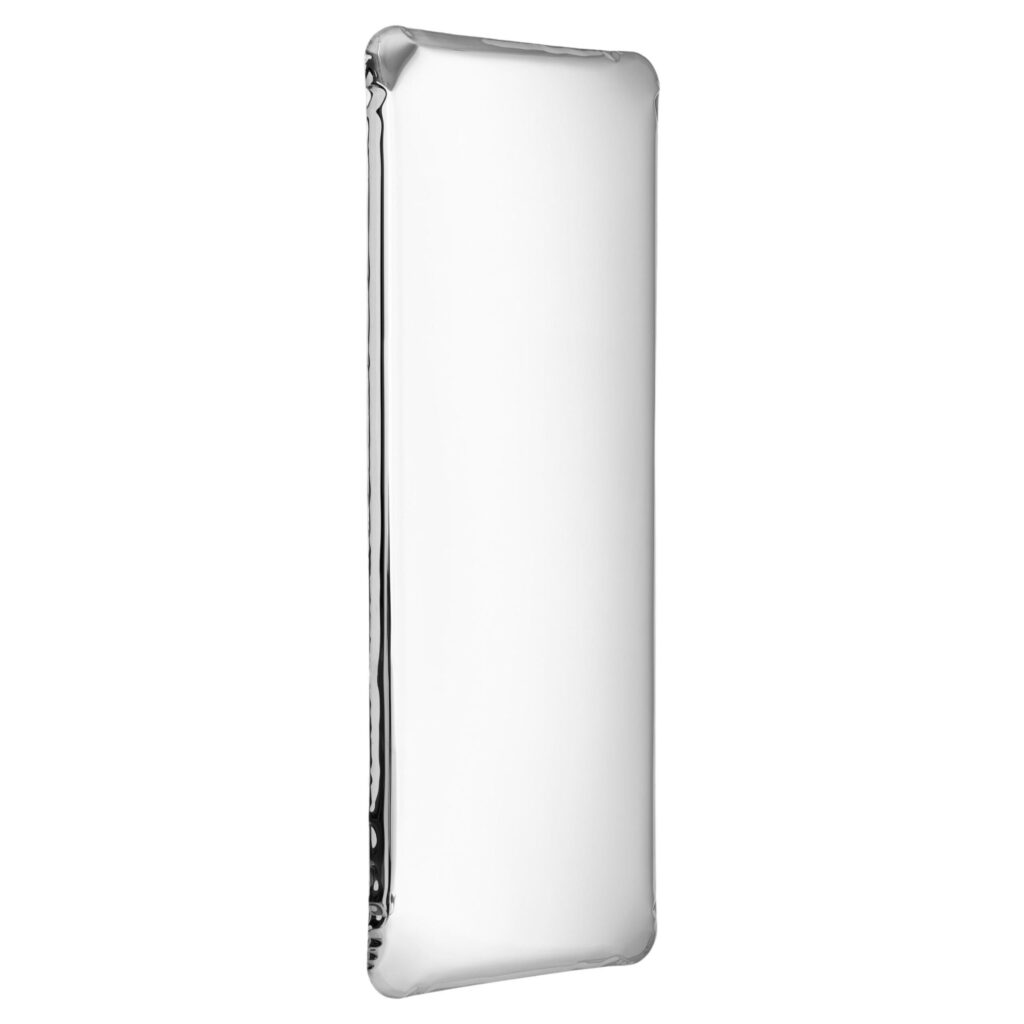 Stainless Steel Tafla Q1 Sculptural Wall Mirror by Zieta 1