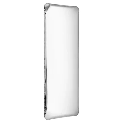 Stainless Steel Tafla Q1 Sculptural Wall Mirror by Zieta
