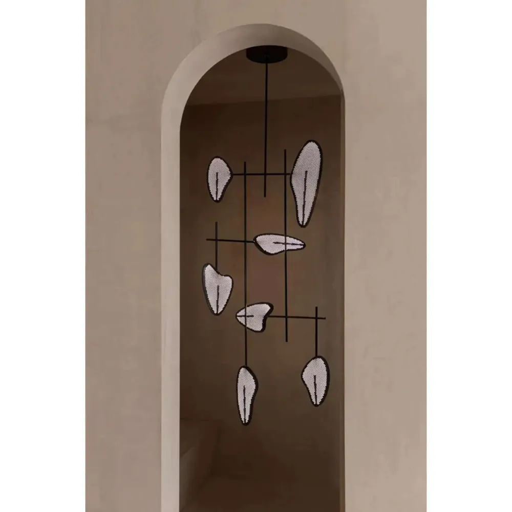 Candelera 04 Hanging Lamp Steel by Federico Stefanovich - PHILIA