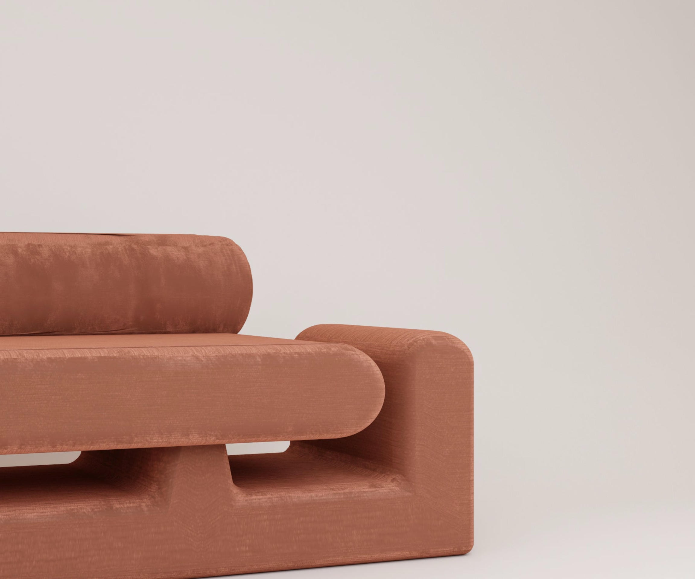 Hug Brown Sofa by Rejo Studio 5