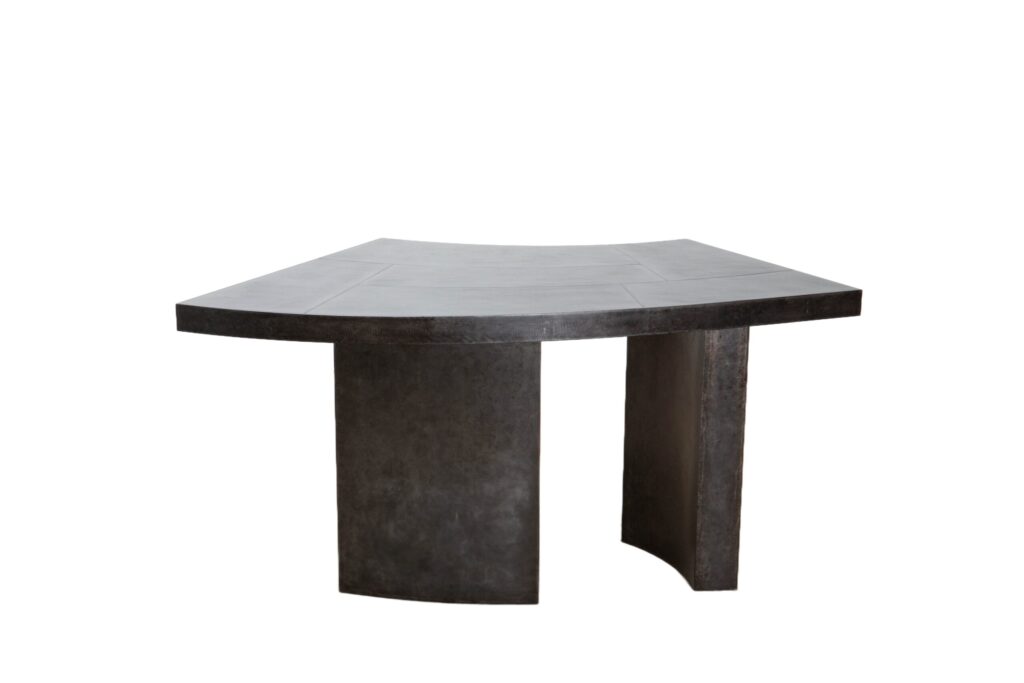 Layered Parkerized Steel Desk II by Hyungshin Hwang 1