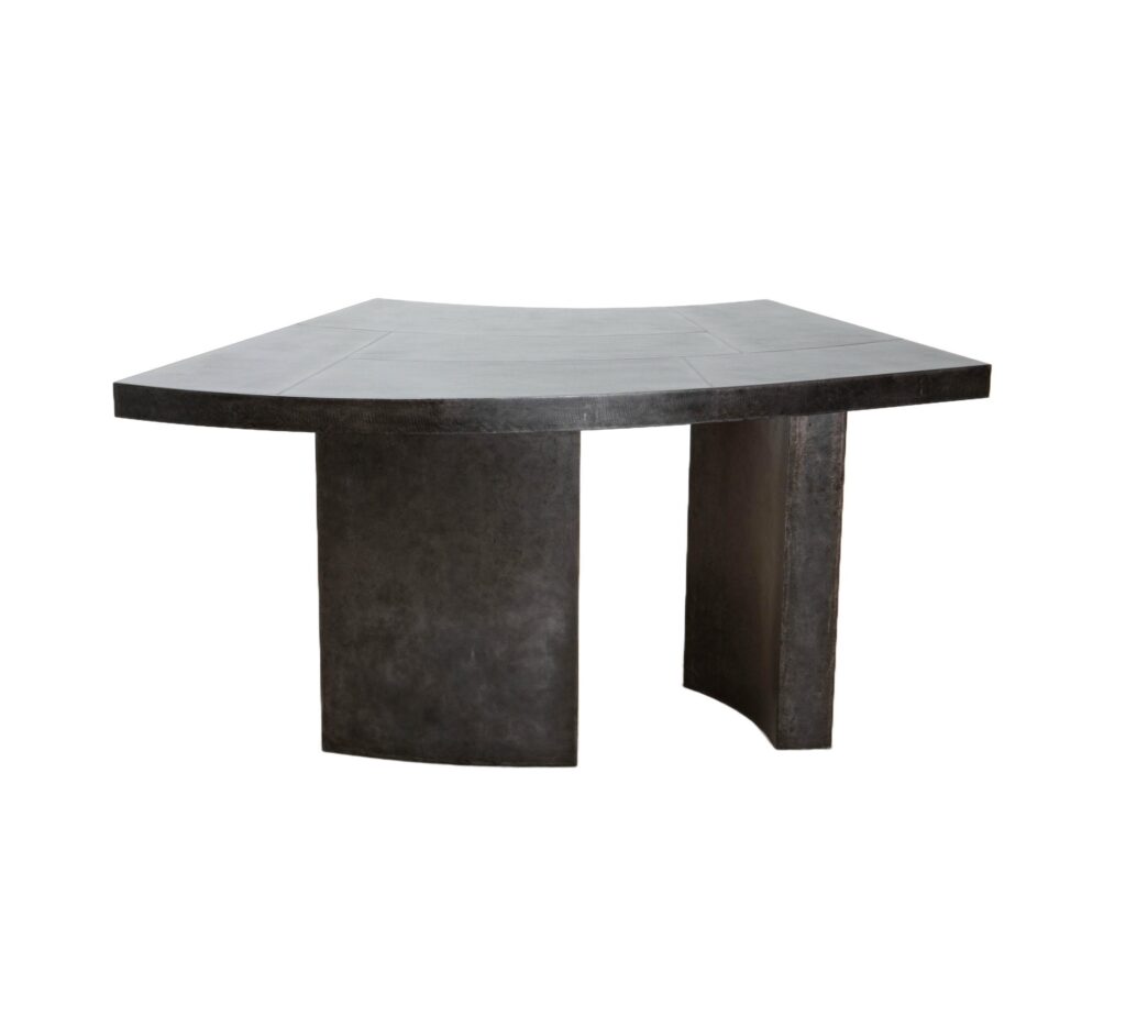 Layered Parkerized Steel Desk II by Hyungshin Hwang 1