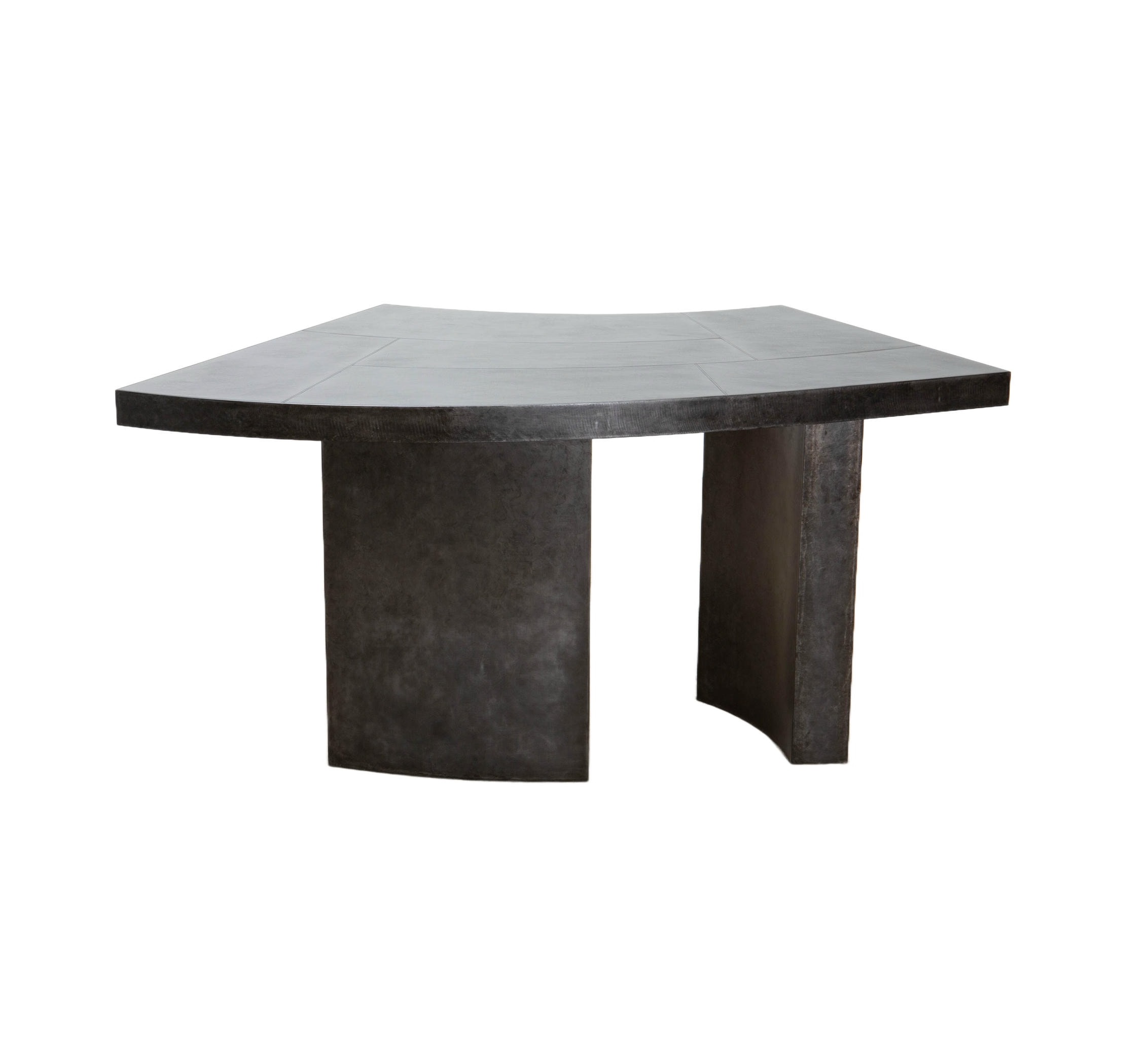 Layered Parkerized Steel Desk II by Hyungshin Hwang 1
